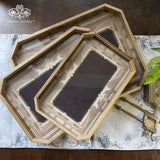 Coco Grunge Wooden Tray Set