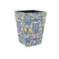 Blue Pottery Dustbin Small