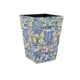Blue Pottery Dustbin