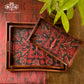 Jamawar Paisley Tray Set