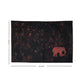 Ornate Elephant Fabric Table mats ( Set of 2 - 1 set in stock)