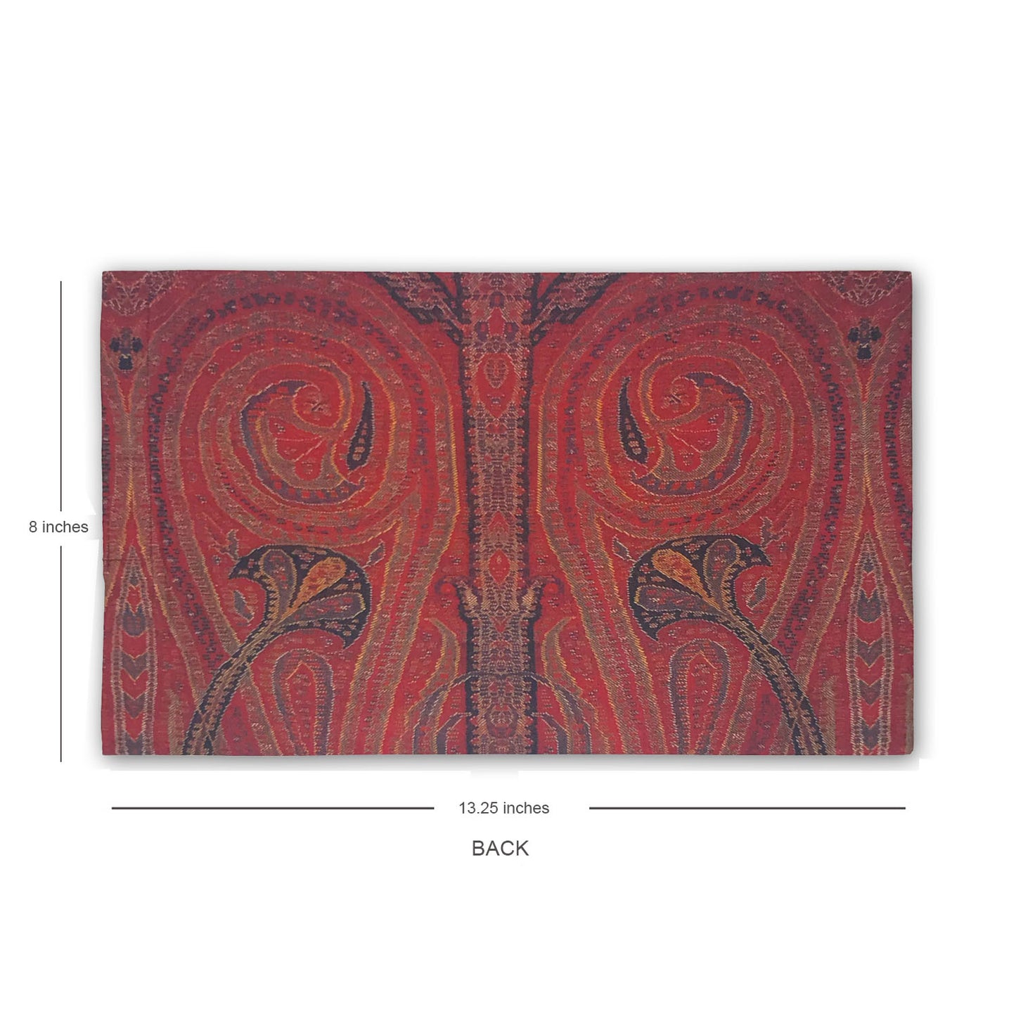 Paisley Jamavar Fabric Tissue Box Cover