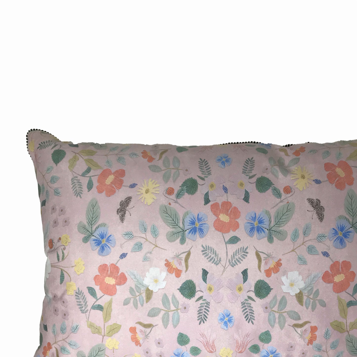 Pale Blossom Pink Cushion Cover
