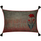 Tulip Opulence Embroidered Cushion Cover Long