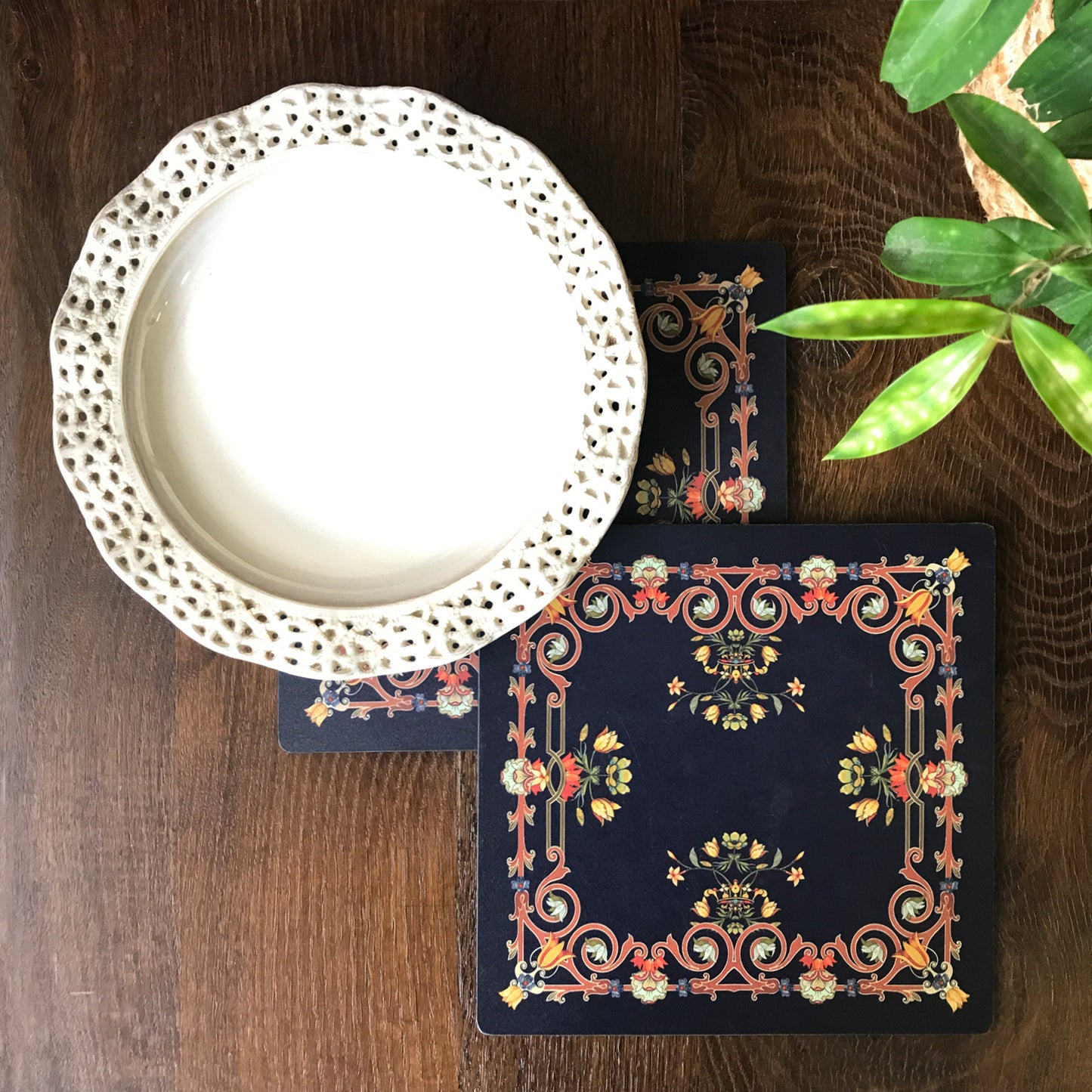 Intricate Inlay Trivet