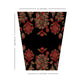 Pashmina Black Dustbin Small