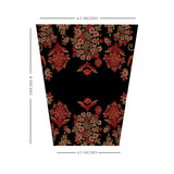 Pashmina Black Dustbin
