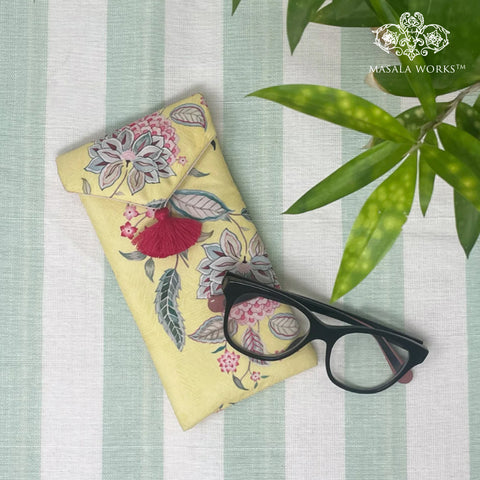 Aster Blooms Eyewear Case