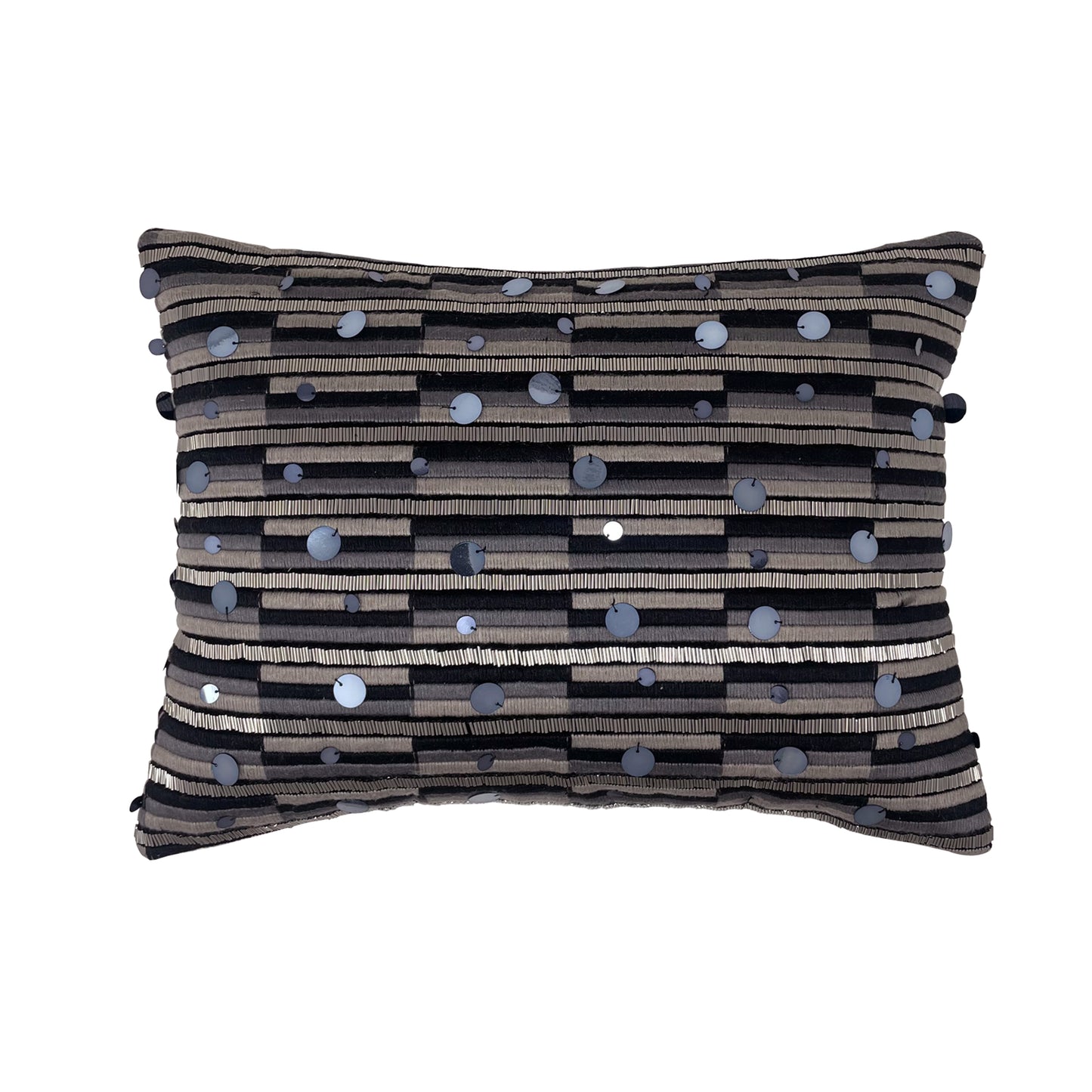 Retro Bling embroidered Cushion Cover