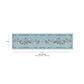 Azure Foliage Cotton Table Runner