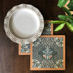 Floral Grunge Trivet