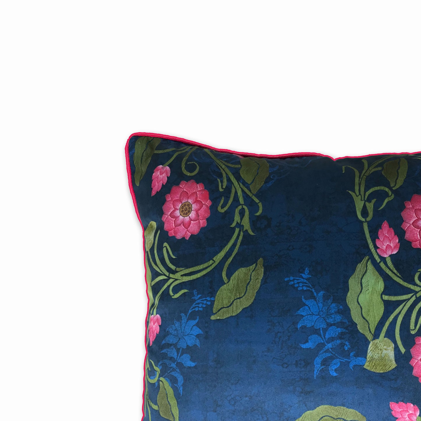 Lotus Jaal Cushion Cover