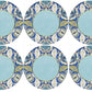 Azure Foliage Coasters