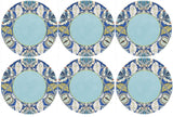 Azure Foliage Coasters