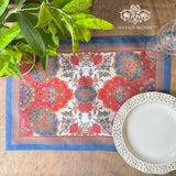 Indian Kalamkari Fabric Table mats (set of 2)