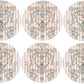 Pale Florids Coasters