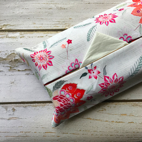 Artichoke Chintz Fabric Tissue Box Cover