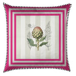 Tropical Hues Artichoke Cushion Cover