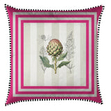 Tropical Hues Artichoke Cushion Cover