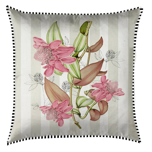 Tropical Pink Hues Cushion Cover