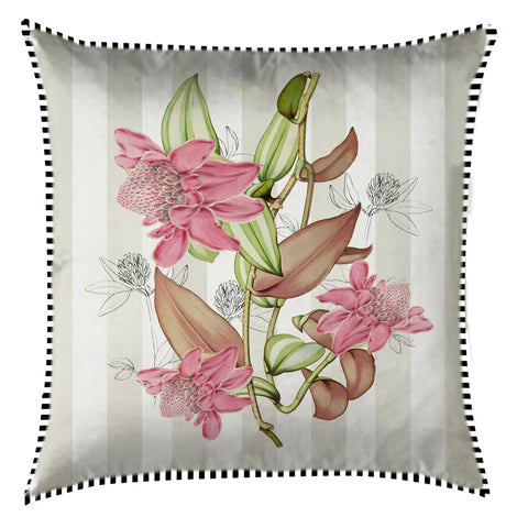 Tropical Pink Hues Cushion Cover