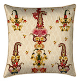 Floral Jewelled Kilangi Embroidered Cushion Cover