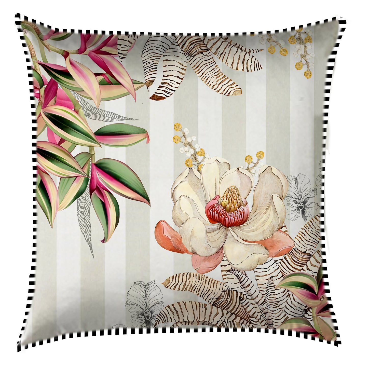 Tropical Hues Cushion Cover