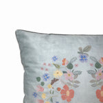Pale Blossom Blue Cushion Cover