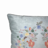 Pale Blossom Blue Cushion Cover