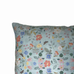 Pale Blossom Blue Cushion cover