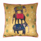 Majestic Elephant Pyramid Cushion Cover