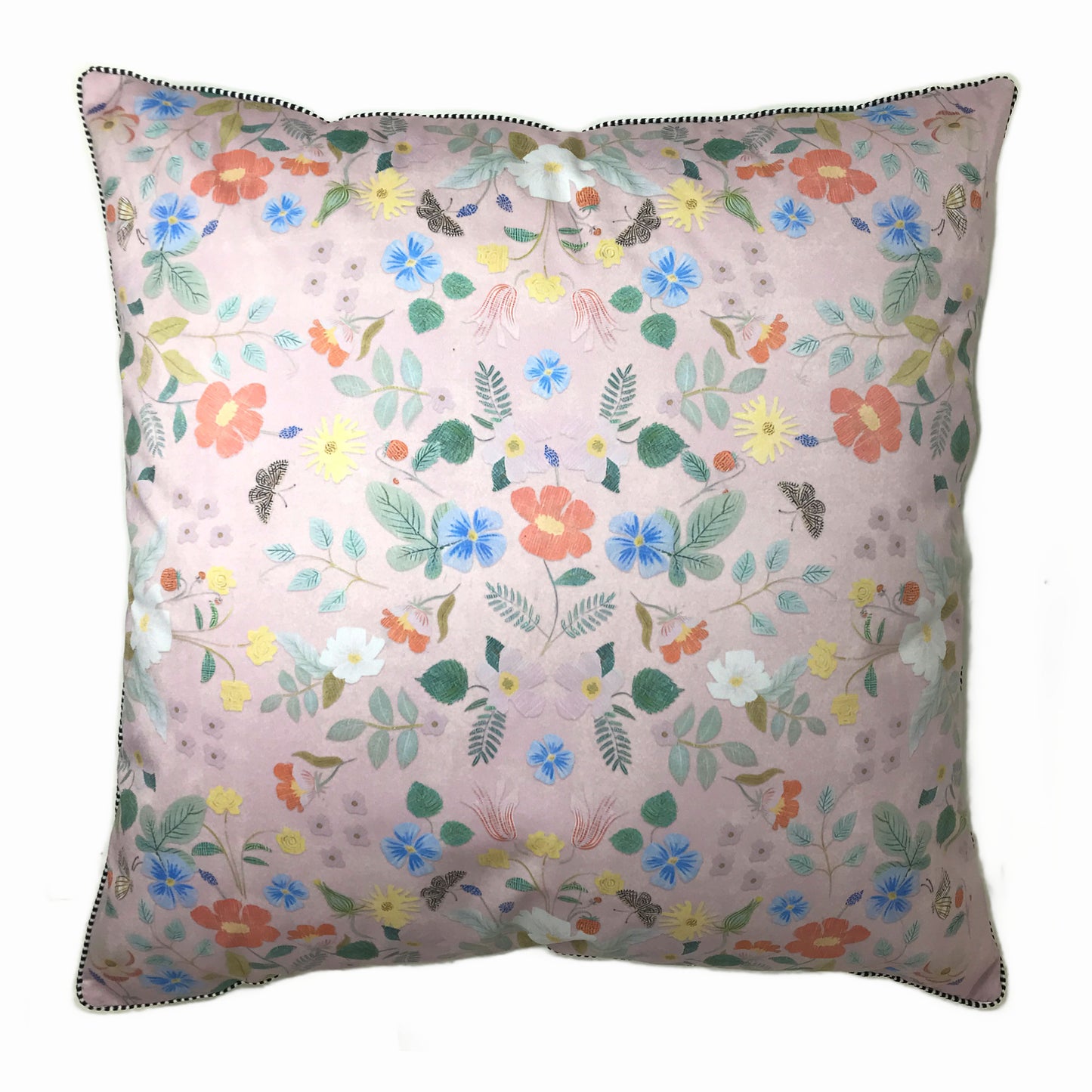 Pale Blossom Pink Cushion Cover