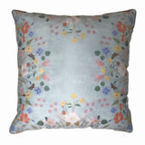 Pale Blossom Blue Cushion Cover