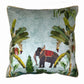 Tropical Elephant Cushion Cover