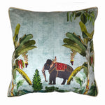 Tropical Elephant Cushion Cover