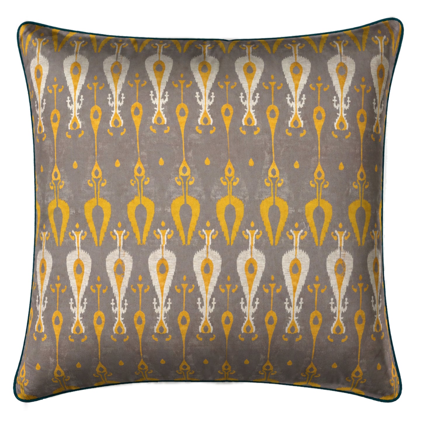 Blush Ikat Reversible Cushion Cover