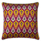 Blush Ikat Reversible Cushion Cover