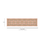 Floral Blush Cotton Table Runner