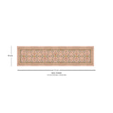 Floral Blush Cotton Table Runner