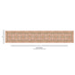 Floral Blush Cotton Table Runner