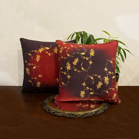 Embellished Ombre Embroidered Cushion Deal (Set of 2)