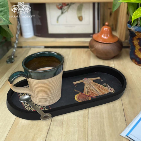 Royal Robe Oval Small Tray