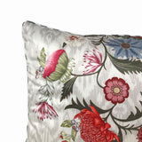 Allover Chintz on Ikat Cushion Cover