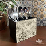 Nautical Map Utility Holder