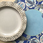 Azure Foliage Round Tablemat