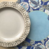 Azure Foliage Round Tablemat