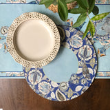 Azure Foliage Round Tablemat