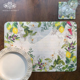 Lemon Lush Laminated Tablemat