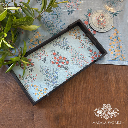 Floral Bushes Small Tray