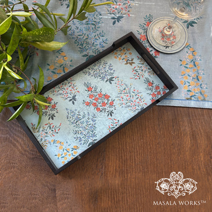 Floral Bushes Small Tray